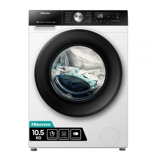 Vaskemaskine Hisense WF3S1043BW3 10 kg - 1400 omdr., 60 cm