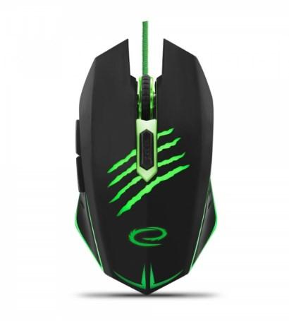 Gaming mus Esperanza EGM209G - højrehåndet, USB, 2400 DPI billede