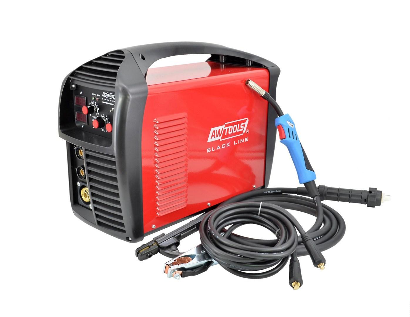 MIG svejser AWTOOLS SPEEDLINE AWT-220 Black Line - halvautomatisk