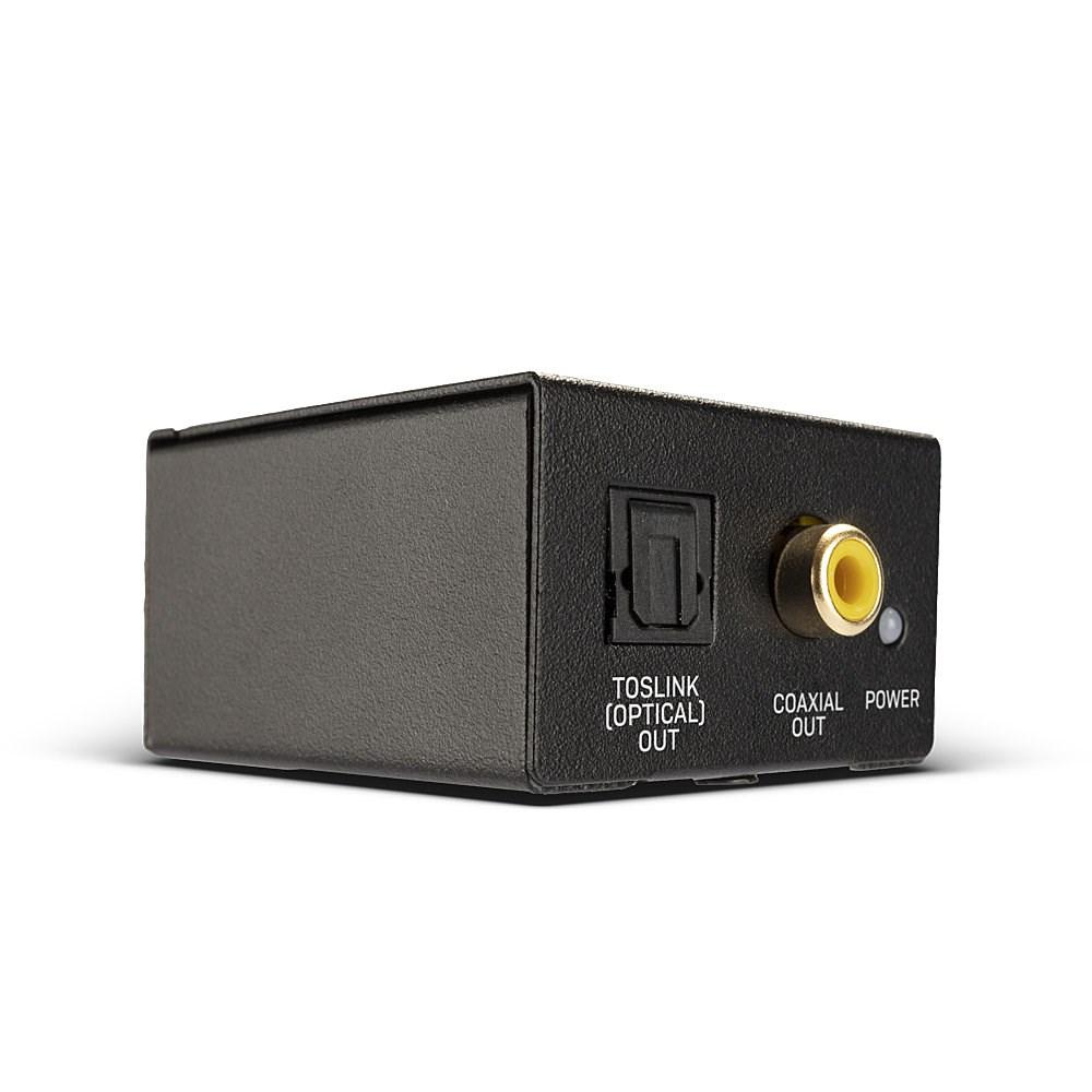 Kabeladapter – LINDY Phono til Toslink og Koaksial ADC