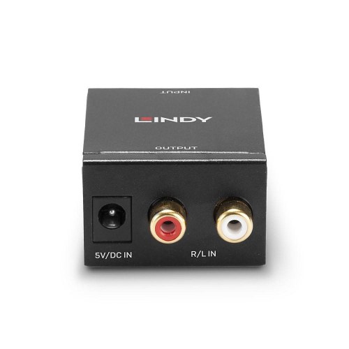 Kabeladapter – LINDY Phono til Toslink og Koaksial ADC