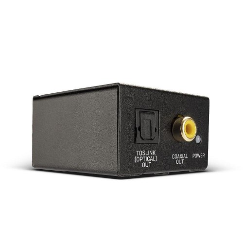 Kabeladapter – LINDY Phono til Toslink og Koaksial ADC