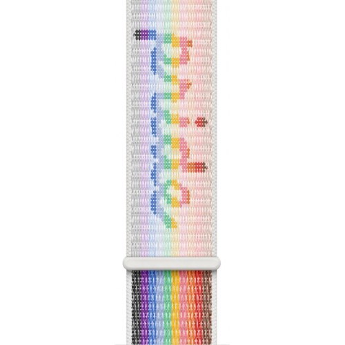 Apple Watch rem - nylon, multicolor, velcrolukning (One Size)