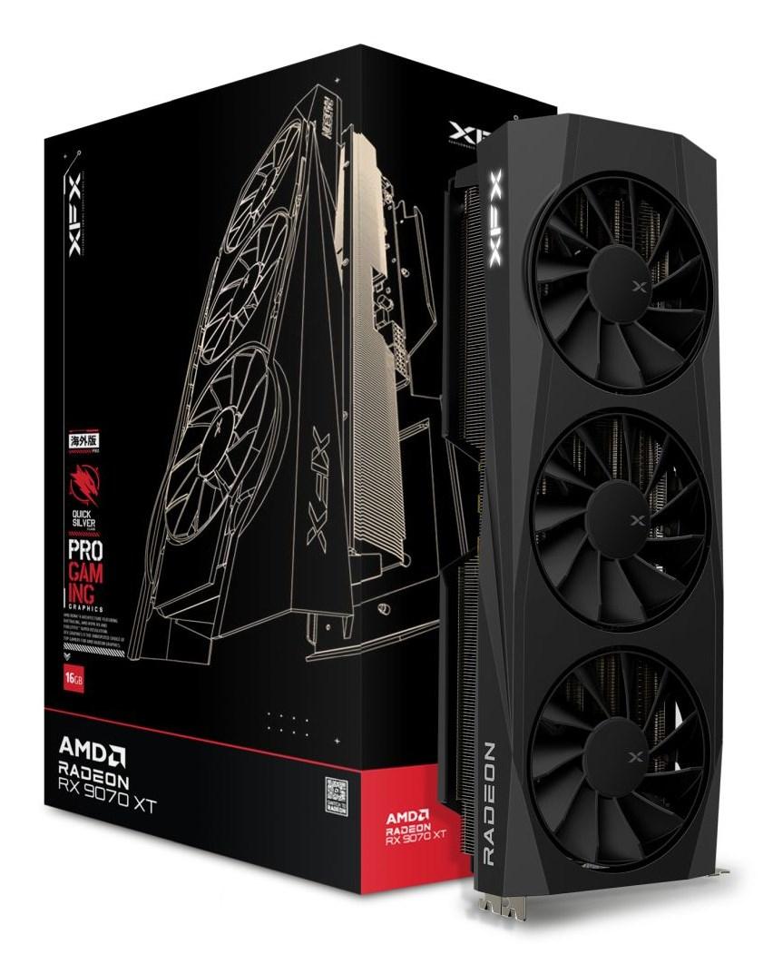 Grafikkort XFX Quicksilver Radeon RX 9070 XT Gaming Edition 16 GB GDDR6
