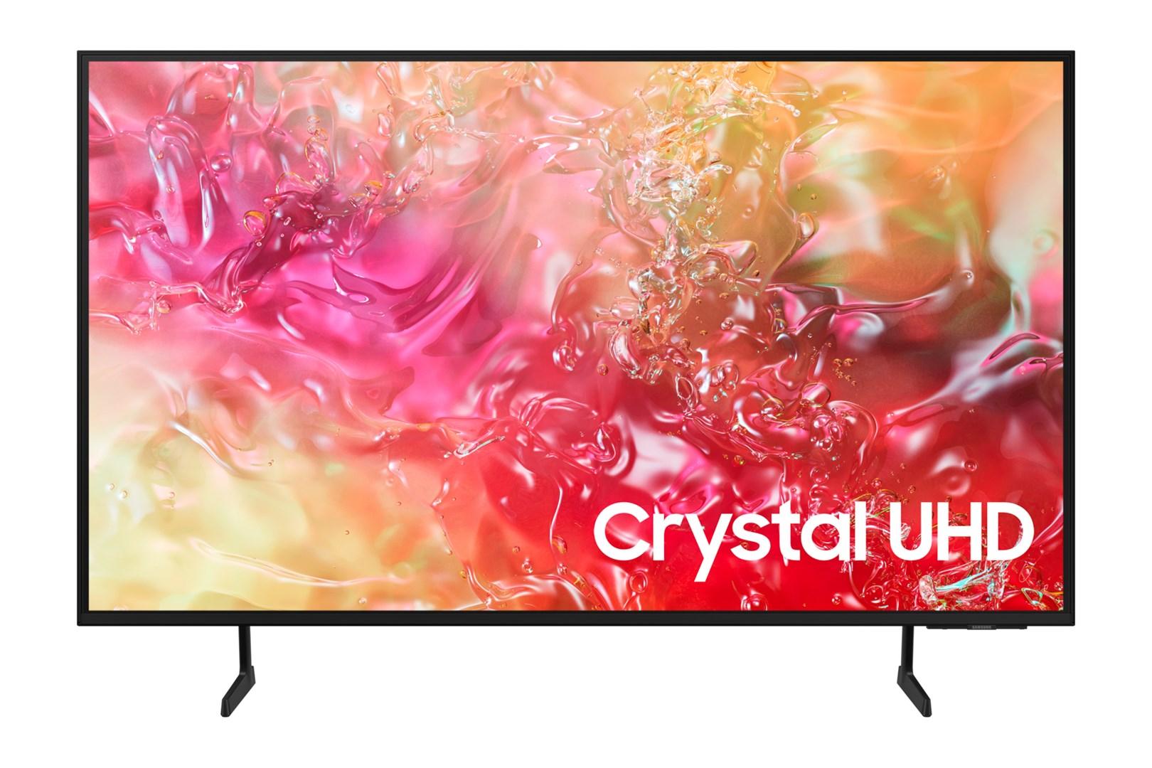 4K Smart TV Samsung 43" UE43DU7172U – Crystal UHD, Wi‑Fi, sort