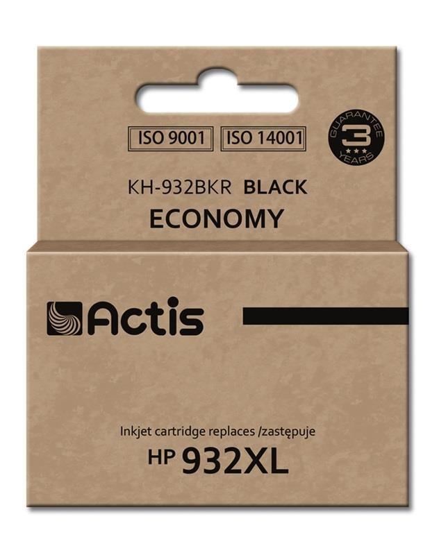 Blækpatron til HP 932XL - Actis KH-932BKR, sort, 30 ml billede