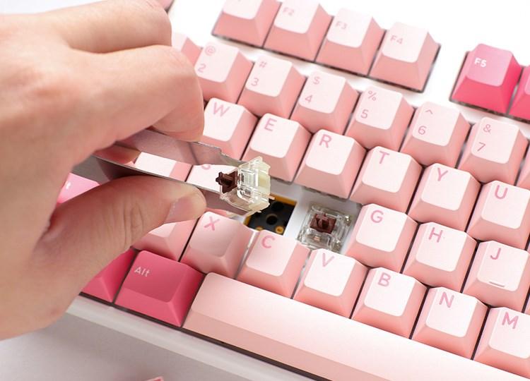 Gaming tastatur Ducky One 3 TKL USB QWERTY Engelsk – Pink