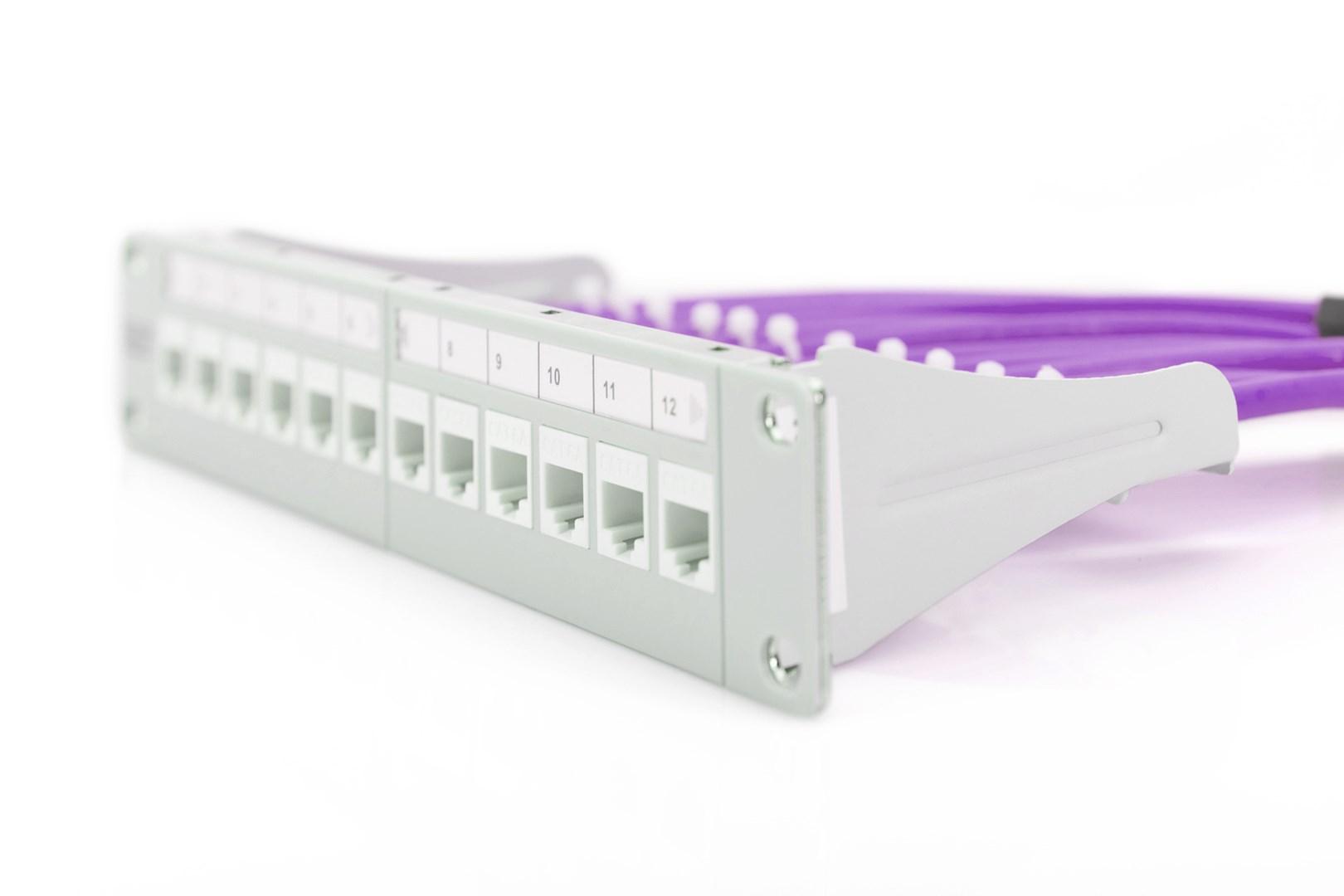 Netværkskabel Cat 6 DIGITUS F/UTP installationskabel 305 m - lilla, LSZH billede