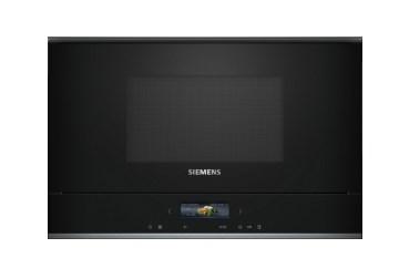 Indbygningsmikroovn Siemens iQ700 BE732L1B1, sort – kombi, 21 l, 900 W