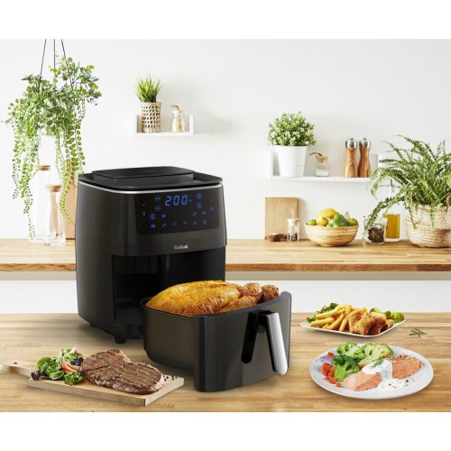 Airfryer Tefal Easy Fry Grill & Steam FW2018, 1,6 kg, 1.700 W, sort