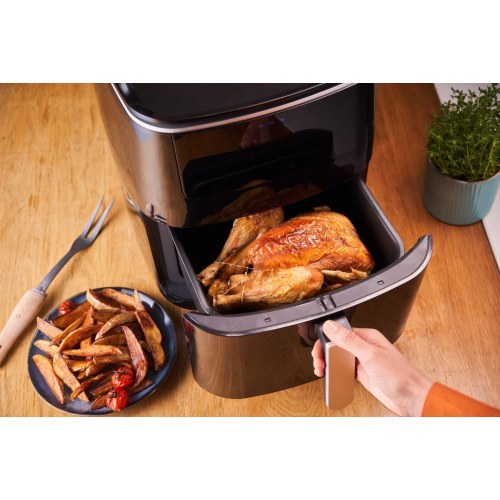 Airfryer Tefal Easy Fry Grill & Steam FW2018, 1,6 kg, 1.700 W, sort