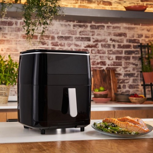 Airfryer Tefal Easy Fry Grill & Steam FW2018, 1,6 kg, 1.700 W, sort