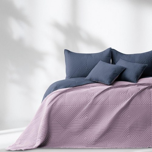 Sengetæppe - AmeliaHome SOFTA, grafit, mikrofiber, 170×270 cm