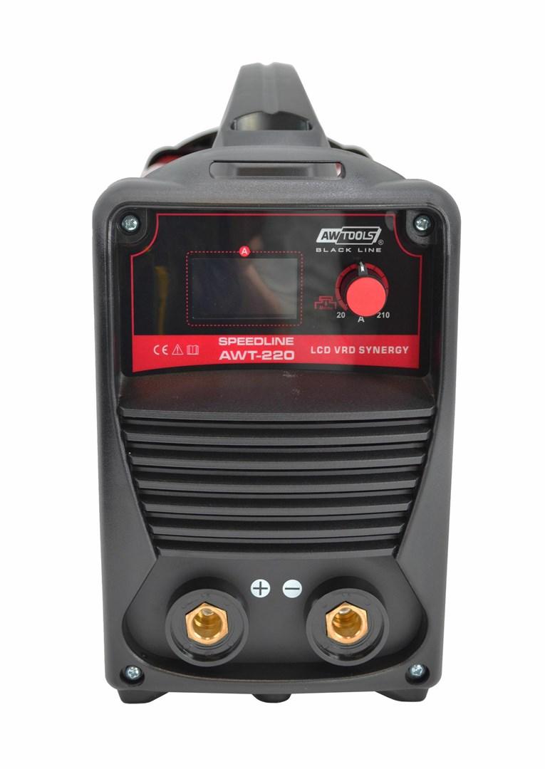 Svejseinverter AWTOOLS Speedline AWT-220 med LCD og VRD