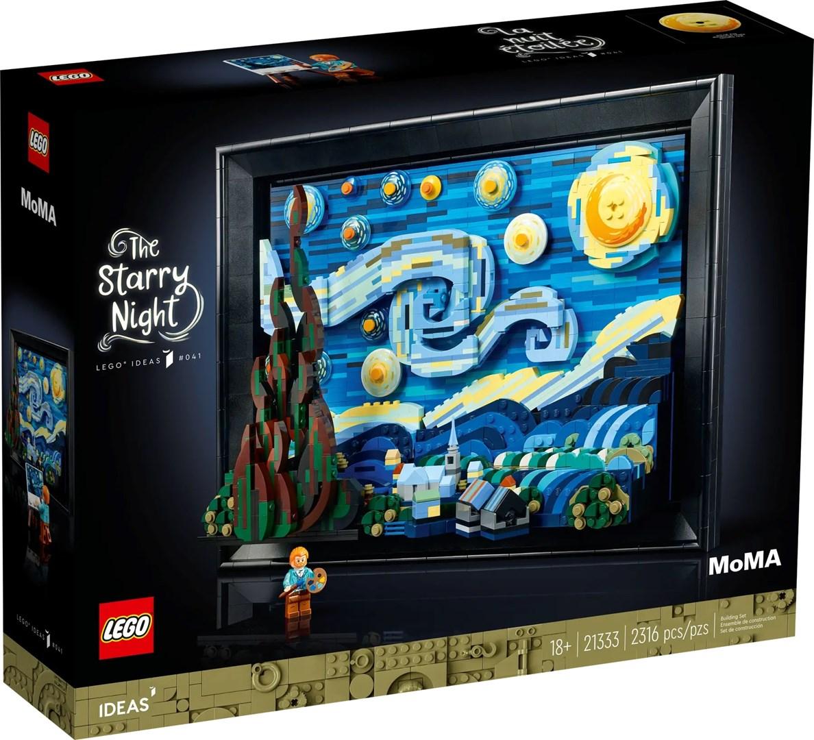 LEGO Ideas 21333 Stjernenatten - Vincent van Gogh