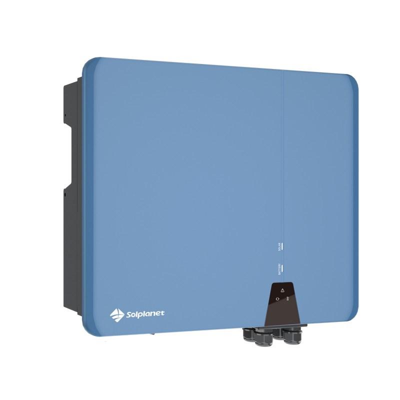 Vekselretter Solplanet ASW10kH-T3 hybrid, 3-faset, 10 kW, 3 MPPT, DC-afbryder, WLAN/LAN & RS485, til højvolt LiFePO4
