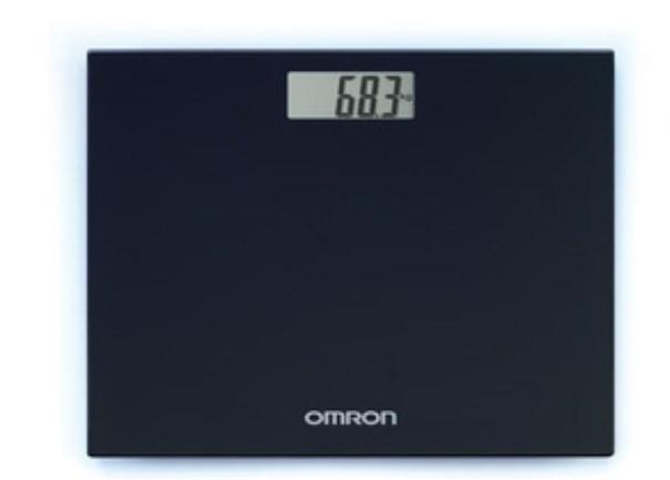 Badevægte OMRON HN-289 elektronisk - sort billede