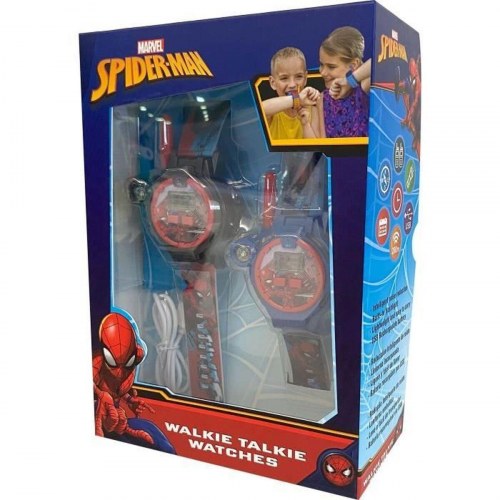 Walkie-talkie ure til børn - Spider-Man 2-i-1 (Kids Licensing)
