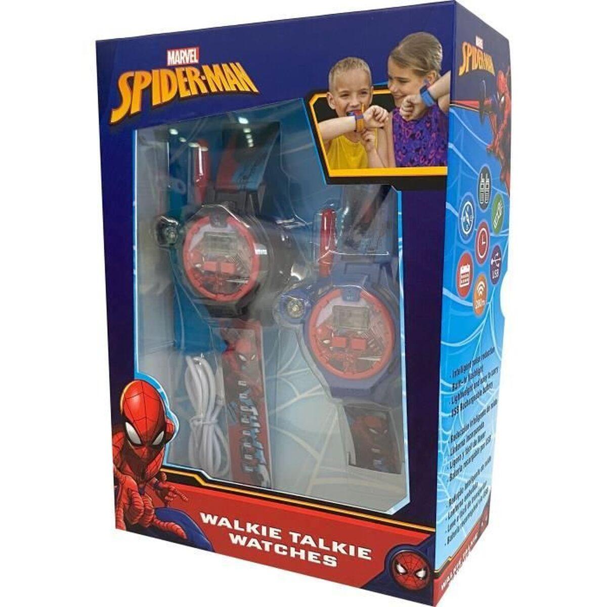 Walkie-talkie ure til børn - Spider-Man 2-i-1 (Kids Licensing)