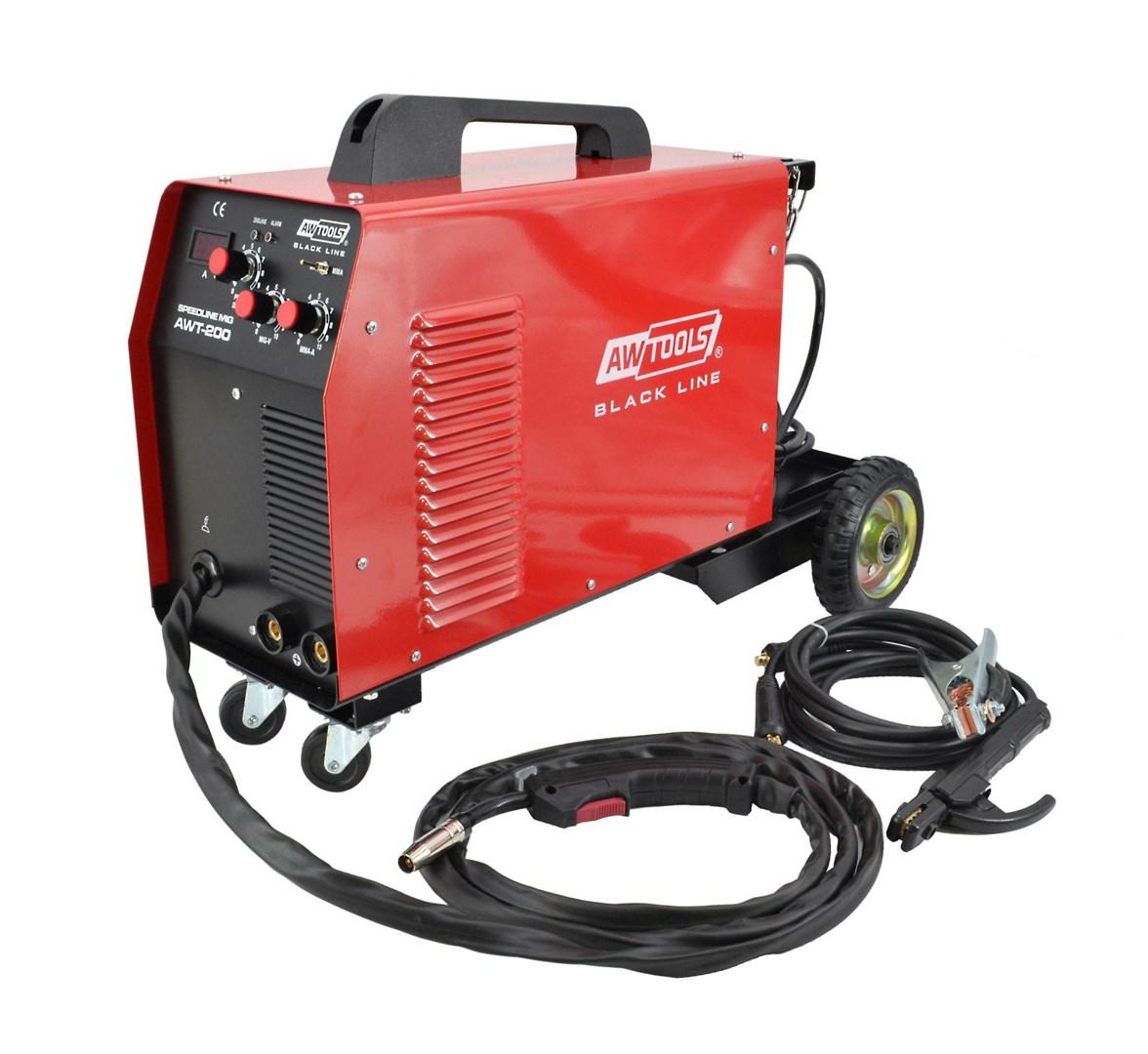 MIG svejser AWTOOLS Speedline AWT-200 Black Line, semi-automatisk
