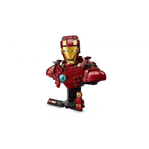 LEGO Marvel Iron Man MK4 buste 76327 – voksen byggesæt