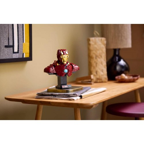 LEGO Marvel Iron Man MK4 buste 76327 – voksen byggesæt