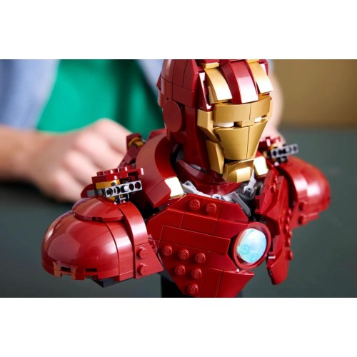 LEGO Marvel Iron Man MK4 buste 76327 – voksen byggesæt