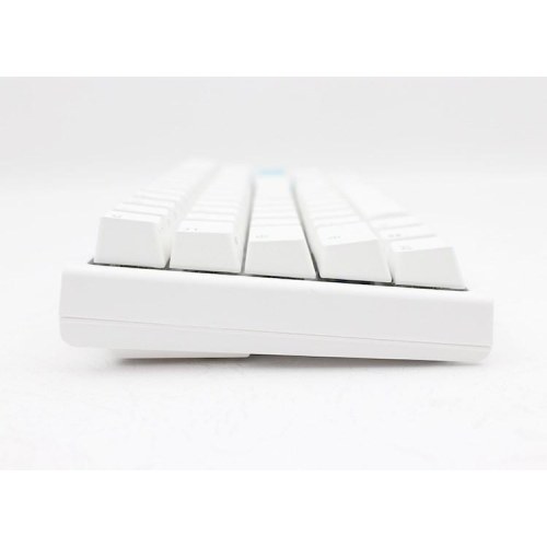 Mekanisk gaming-tastatur Ducky 60 % USB-C QWERTZ (hvid, RGB)