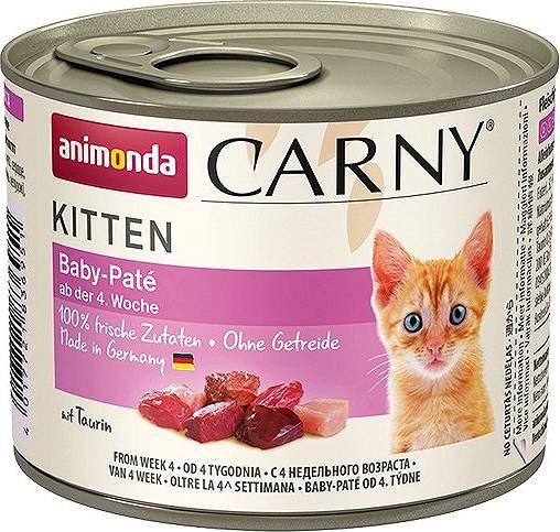 Vådfoder til killinger animonda Baby Paté 200 g