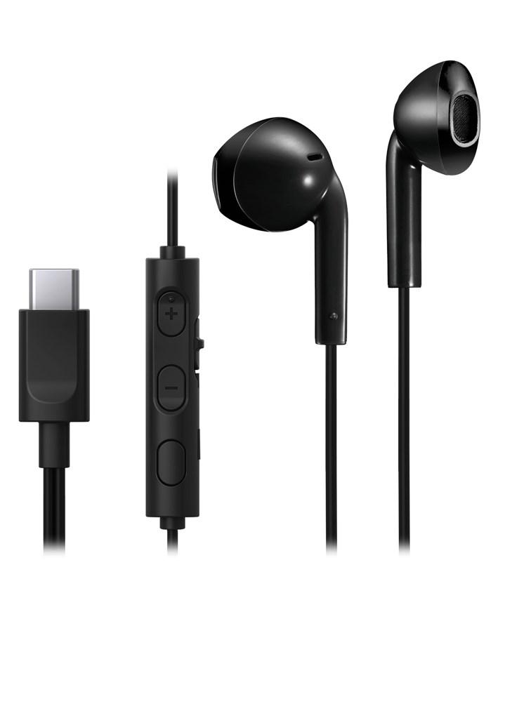 In-ear høretelefoner med USB-C – JVC HA-FR17UC, sort billede