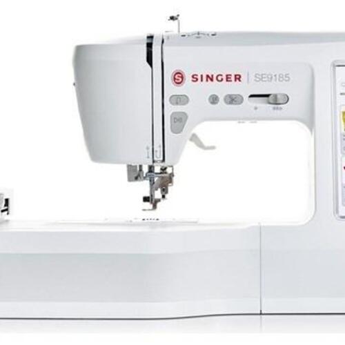 Symaskine med broderi – Singer SE 9185 med Wi‑Fi, hvid