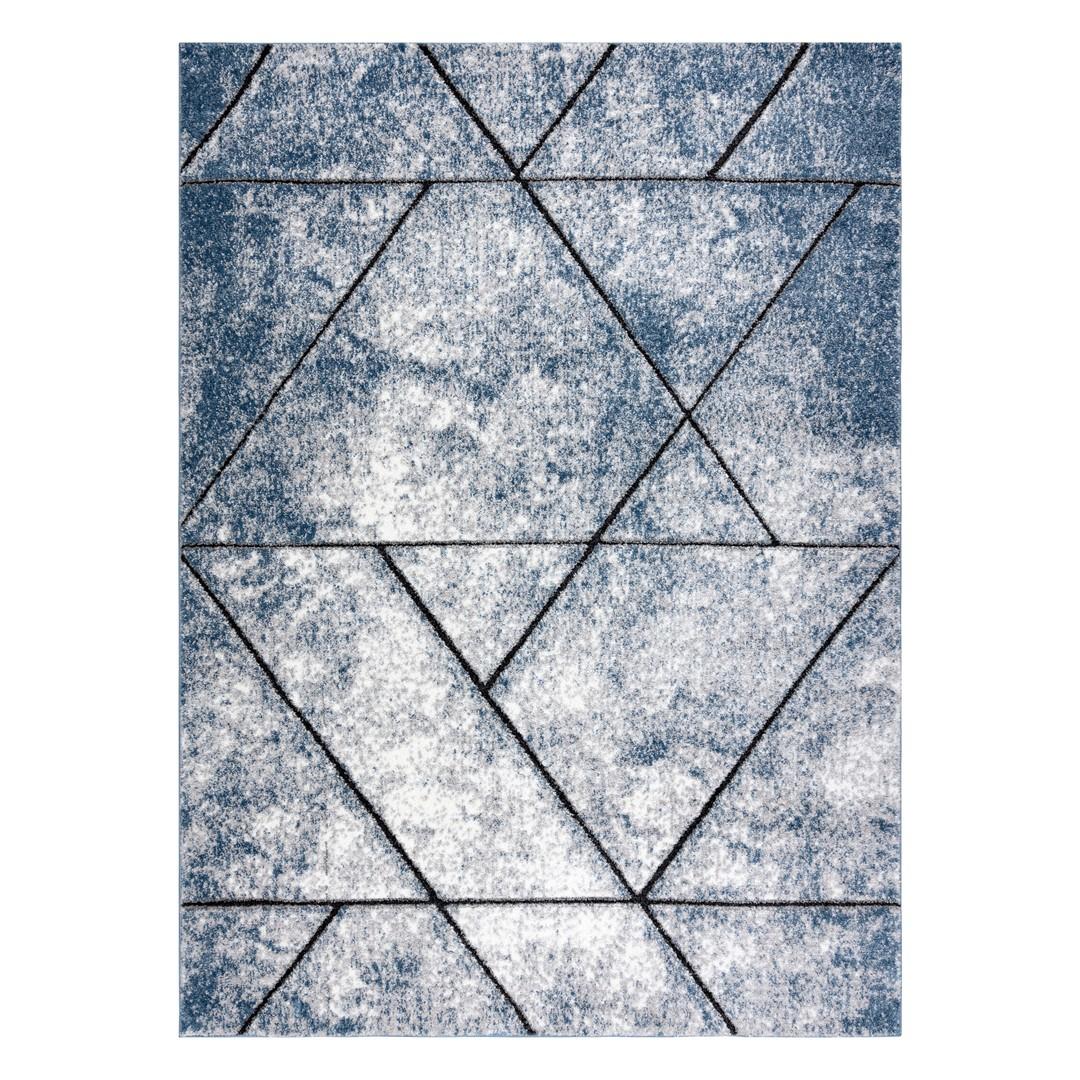 Gulvtæppe 80x150 grå/blå - Hakano Vers Wall