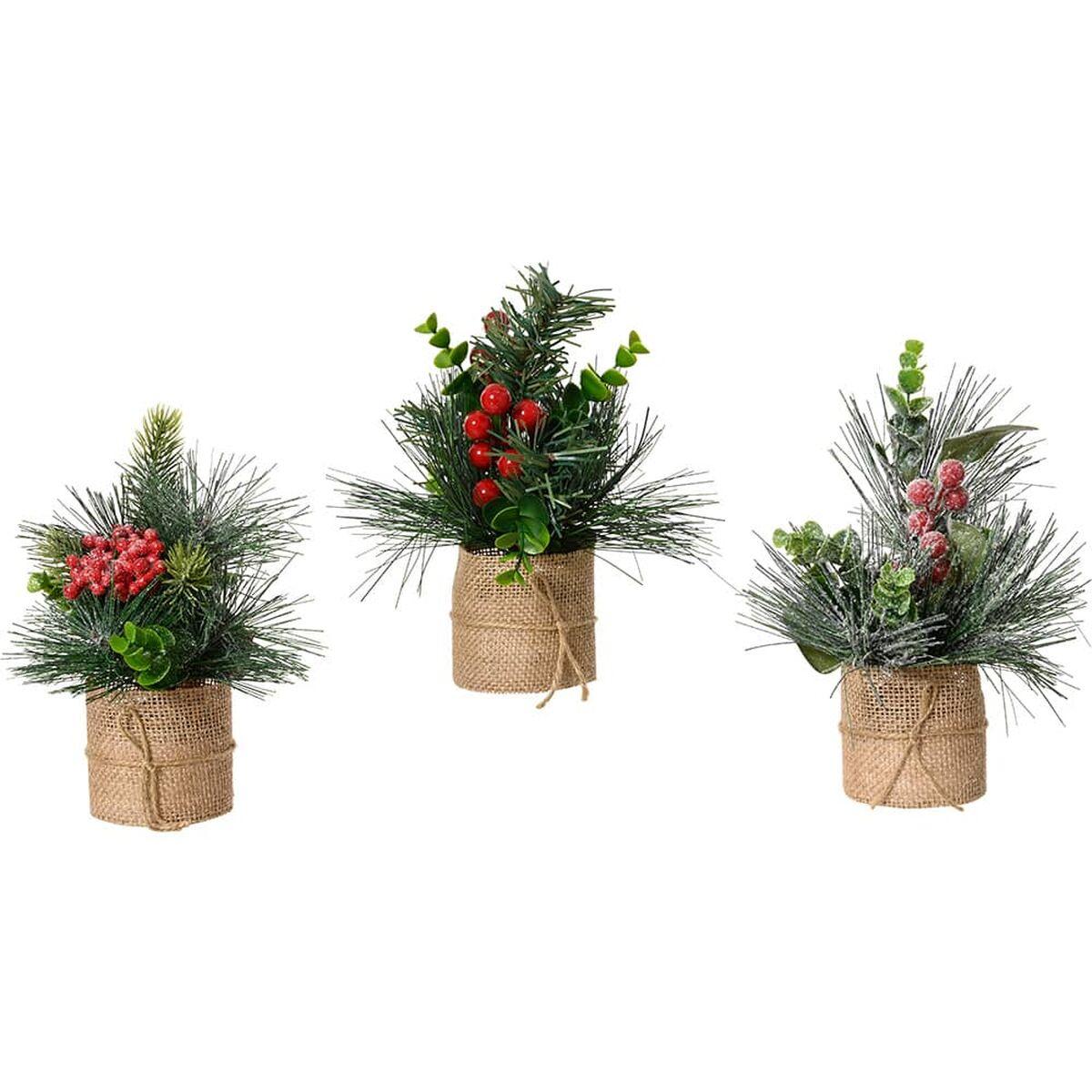 Juledekoration kunstig plante Everlands 20 × 15 cm (3 stk.)