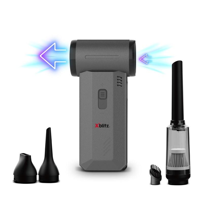 Løvblæser med vakuum Xblitz DRAGON, batteridrevet