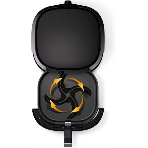 Airfryer – Philips XL 6,2 l, 2.000 W, sort (HD9270/96)