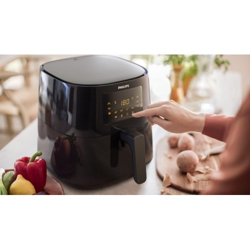 Airfryer – Philips XL 6,2 l, 2.000 W, sort (HD9270/96)