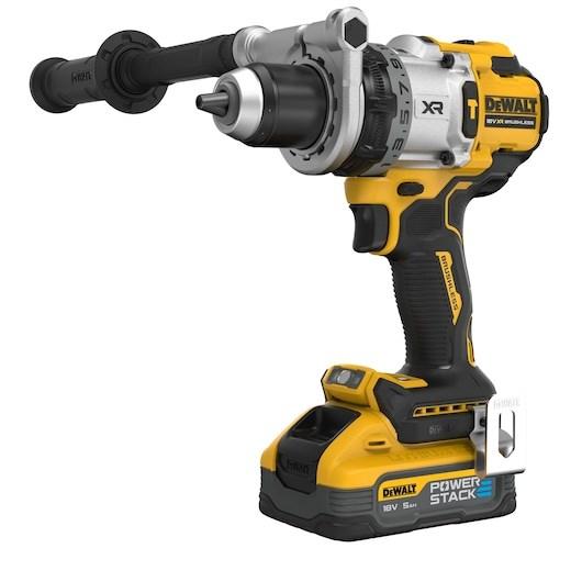 Wiertarko-wkretarka Dewalt DEWALT WKRETARKA UD.18V DCD1007H2T 169Nm 2x5,0Ah POWERSTACK TSTAK