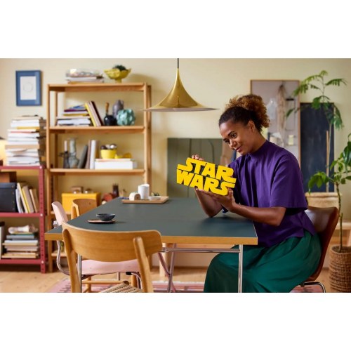 LEGO Star Wars byggesæt – Brick-Built Star Wars-logo (75407)