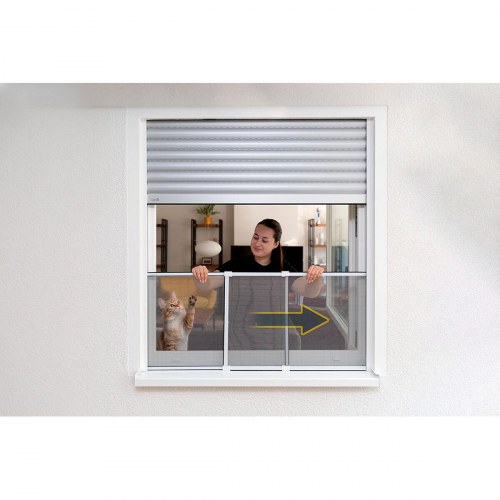 Insektnet til vindue Schellenberg 50 x 75-142 cm