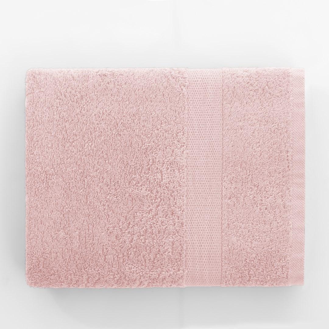Håndklæde 70×140 cm - DecoKing Marina, pudderlyserød, bomuld