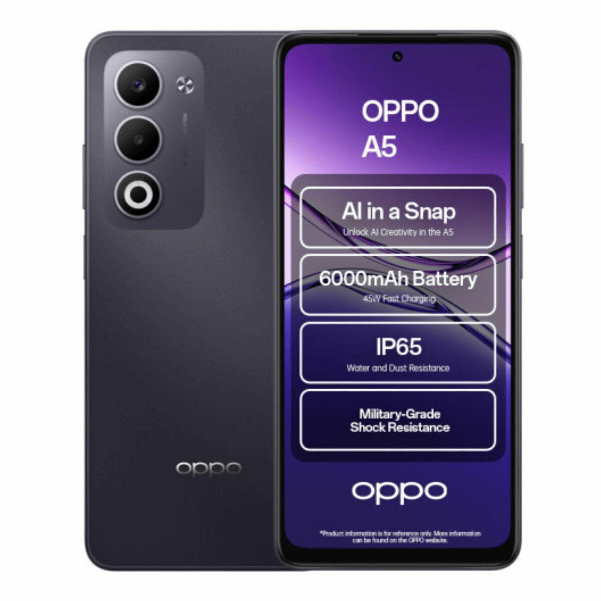 Oppo A5 5G - 4 GB RAM, 128 GB, 6,67″, Lilla