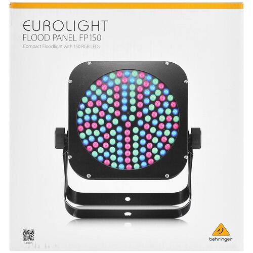 LED projektør Behringer Eurolight Flood Panel FP150 – kompakt flat LED-panel 15 W