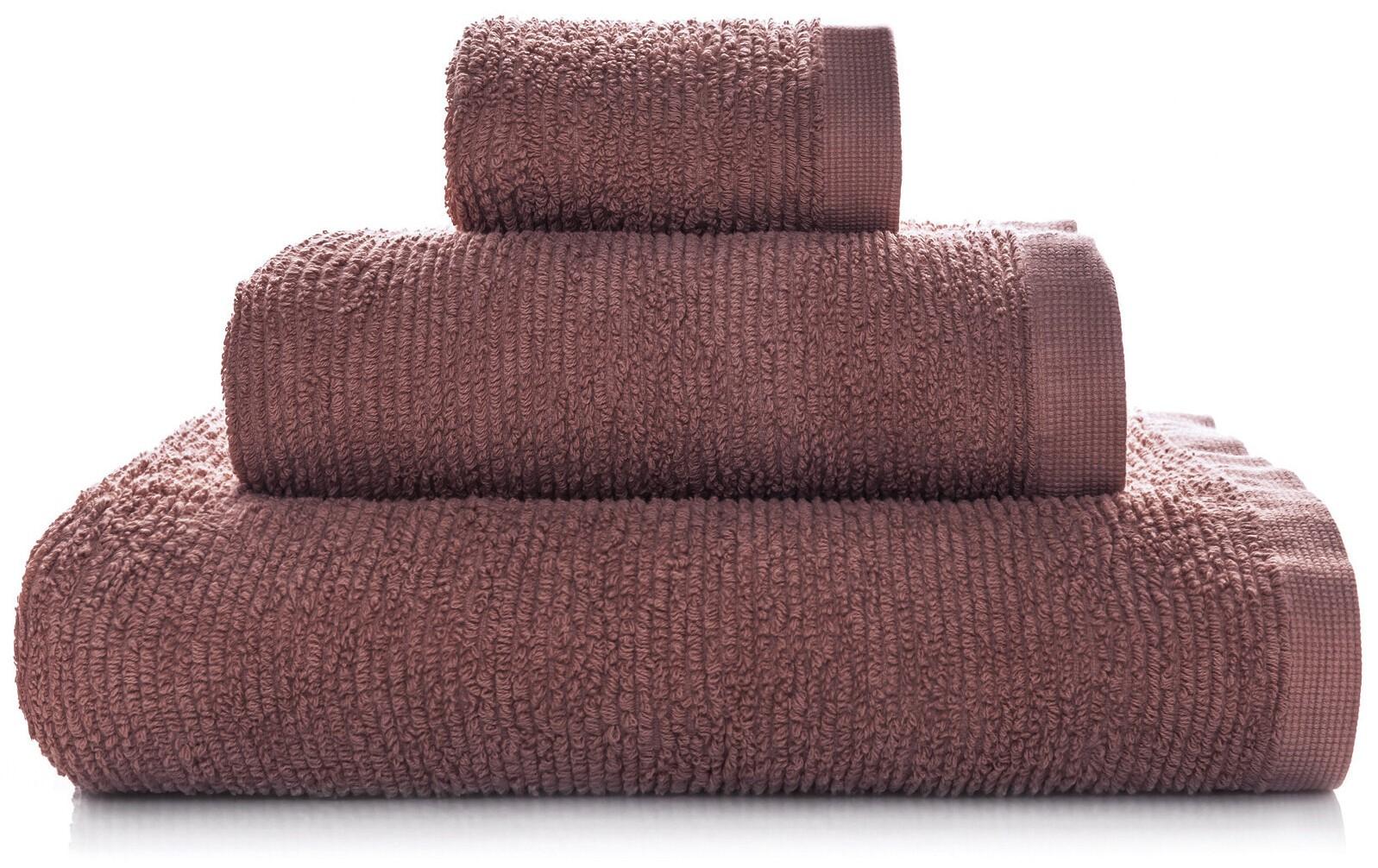 Håndklæde Sorema Ribbon 70×140 - violet, 100 % bomuld