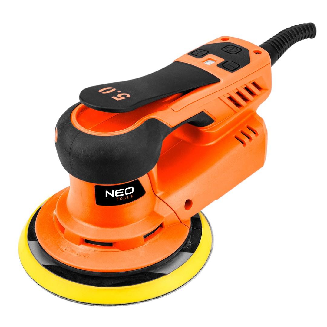 Excentersliber NEO TOOLS 350 W, børsteløs 150 mm