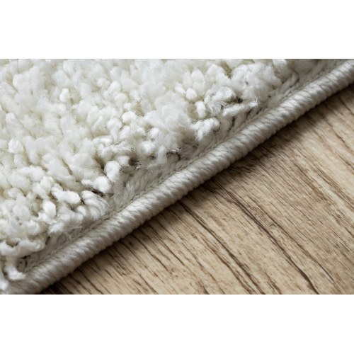 Gulvtæppe løber Hakano Welben Cross 60×250 cm – hvid/sort boho