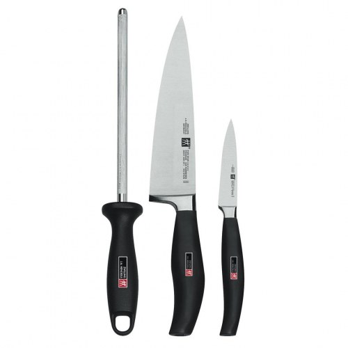 Knivsæt med strygestål – ZWILLING Five Star, 2 knive