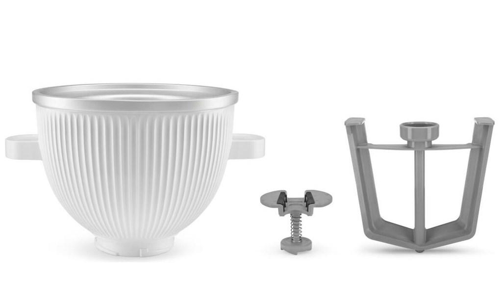 Ismaskine skål til KitchenAid 5KSMICM hvid