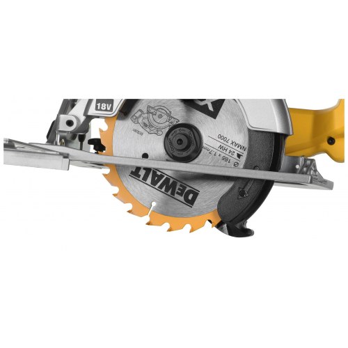 Rundsav 18 V DeWALT DCS391NT - 165 mm, med kuffert