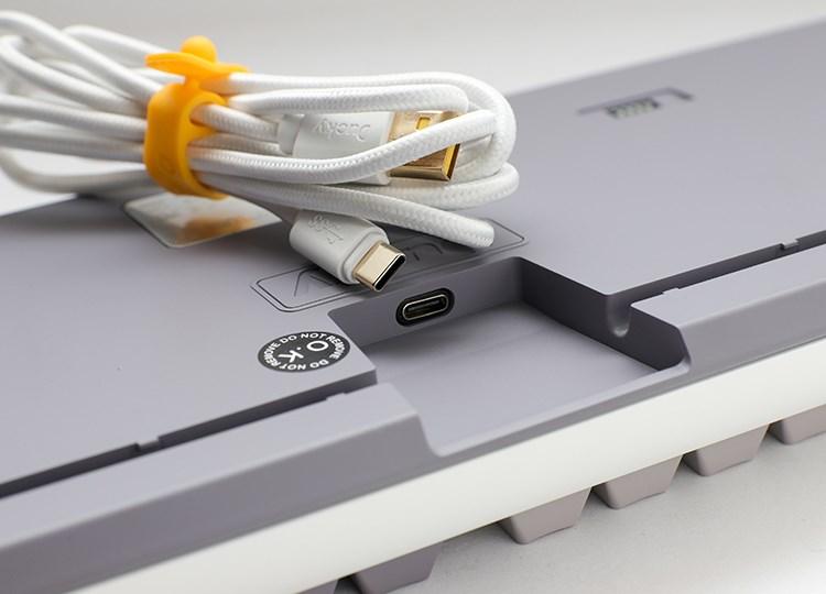 Gaming tastatur Ducky One 3 â fuld stÃ¸rrelse, grÃ¥, mekanisk, USB-C