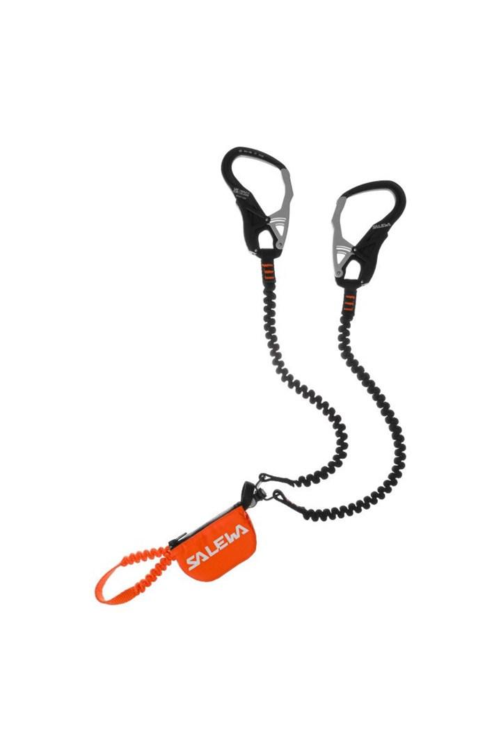 Klatre-lanyard Salewa Ergo tex - sort/orange